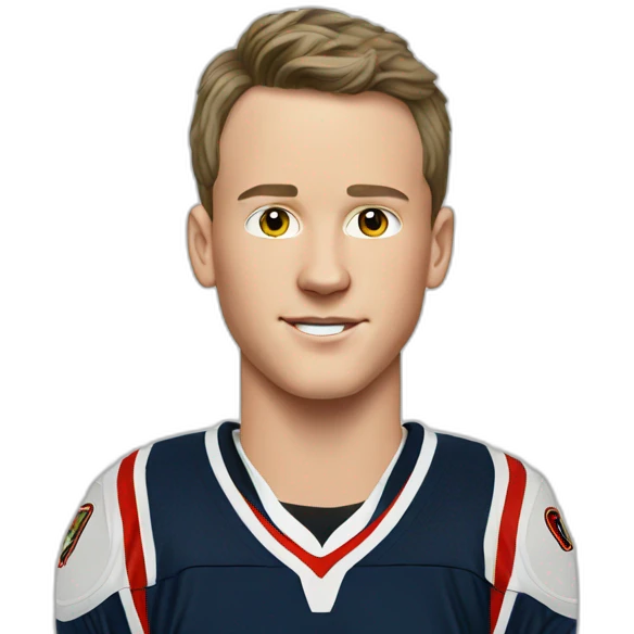 Jonathan Toews as a 12 year old boy emoji