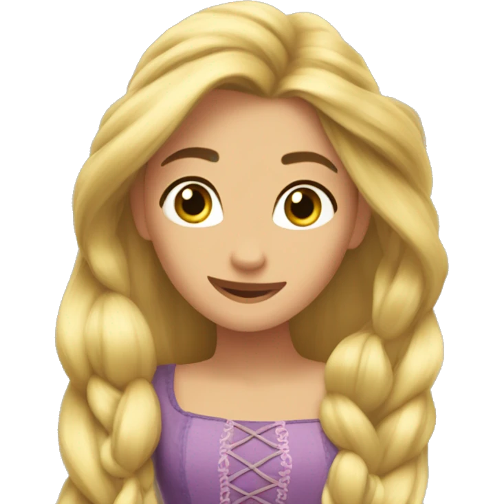 Rapunzel y Jazmín  emoji