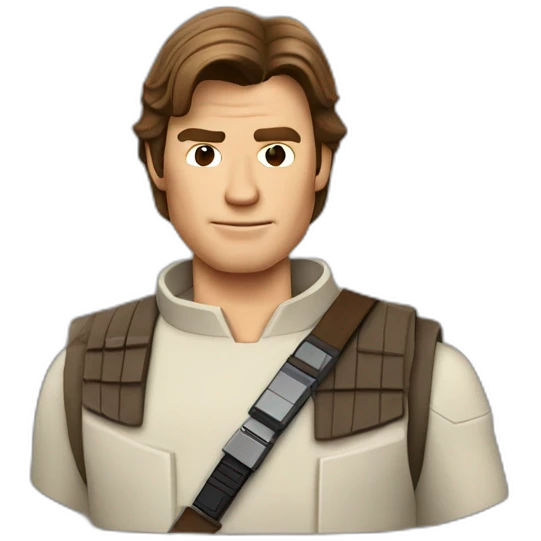 Han Solo in star wars emoji