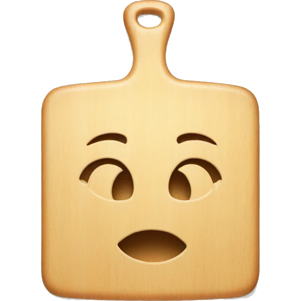 plastic cutting board emoji