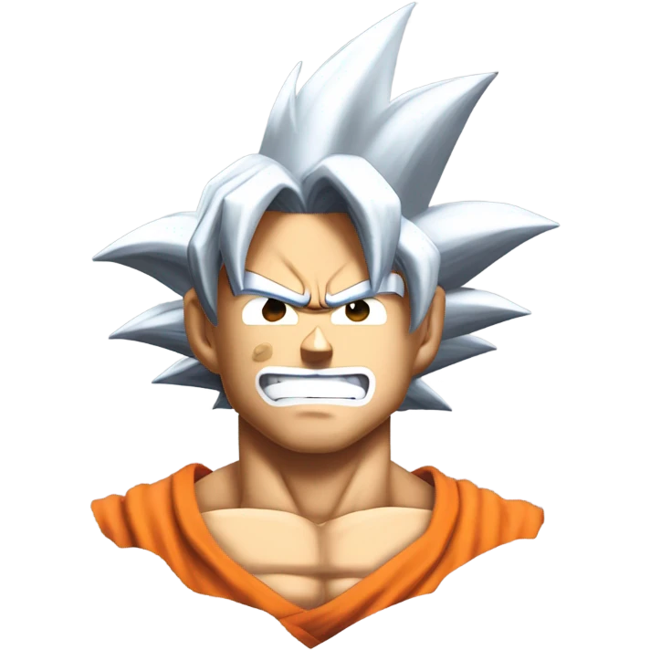 Goku enojado  emoji