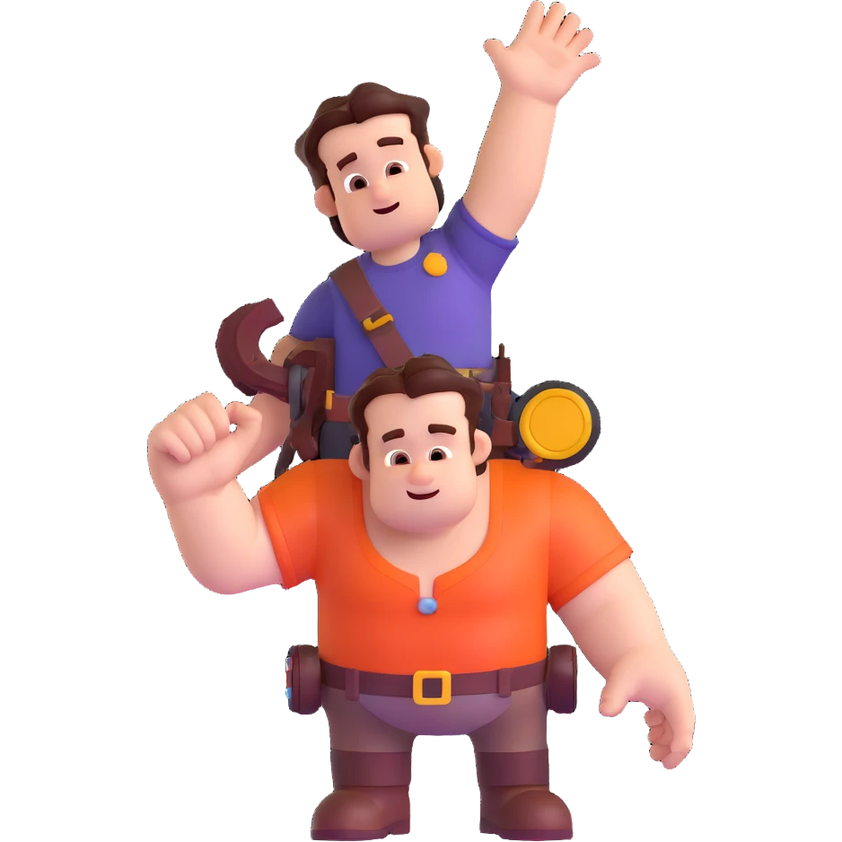 Wreck-it Ralph character emoji