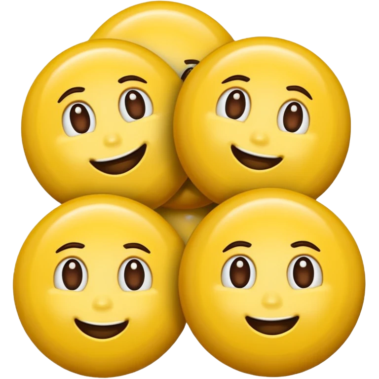 m&m yellow emoji