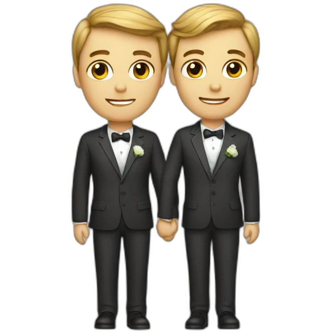 Gay marriage emoji