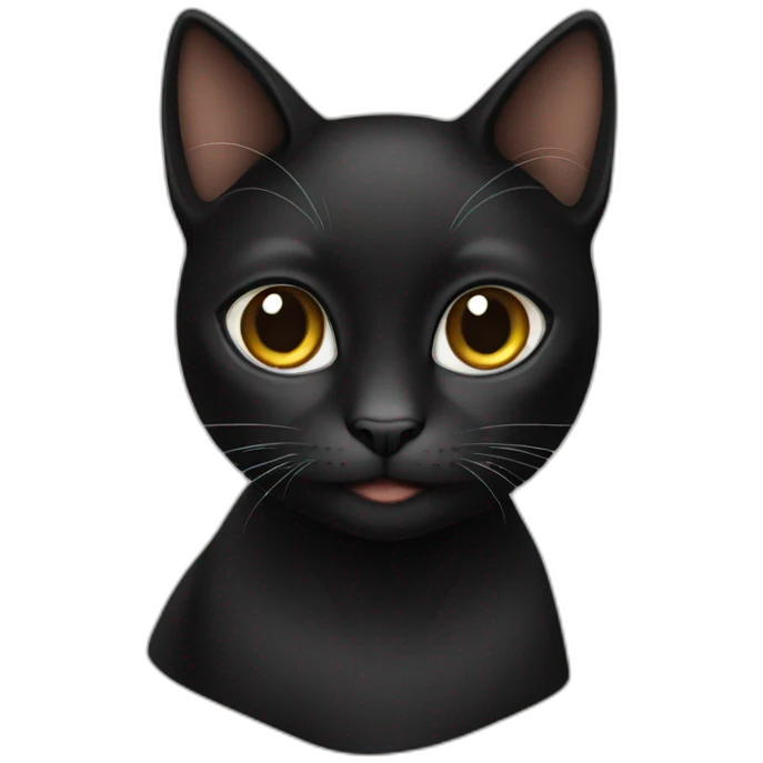 black female cat emoji