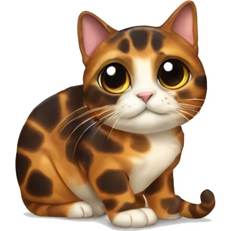 Tortoise shell cat emoji