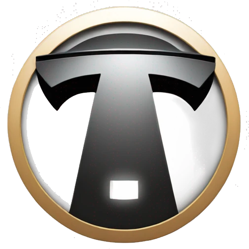 Emoji of Tesla logo emoji
