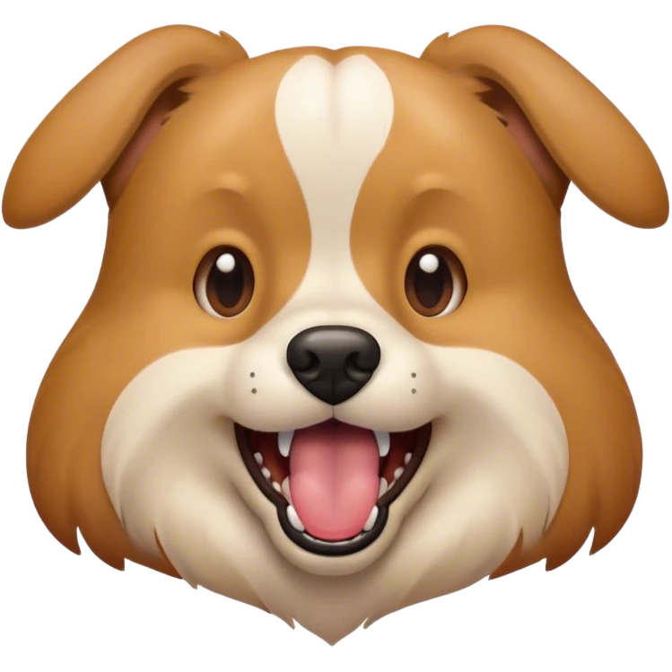  dogs mouth emoji