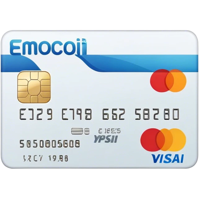 Credit card emoji
