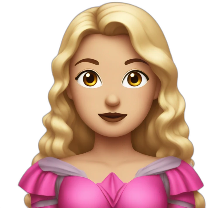 Batman in a pink dress emoji