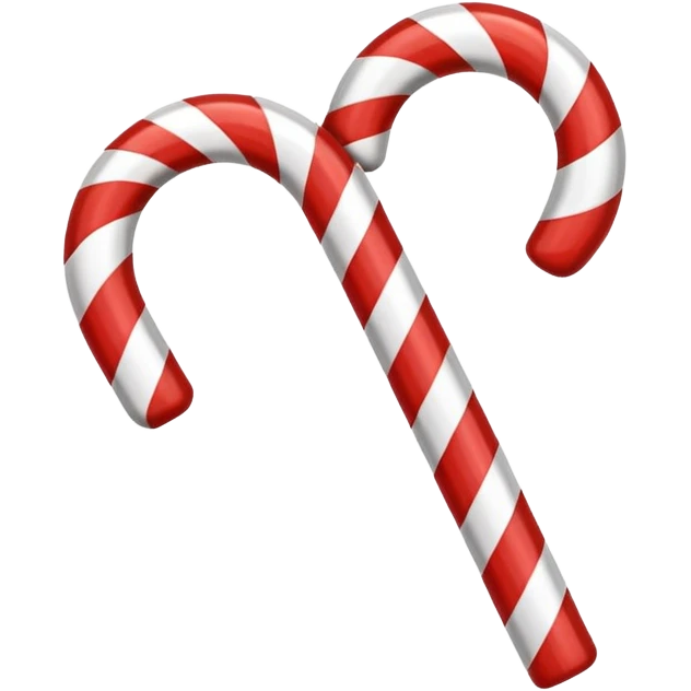 candy cane emoji