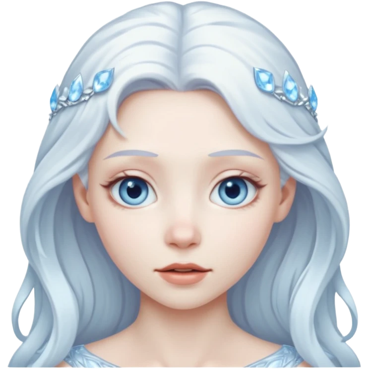 albino ice princess emoji