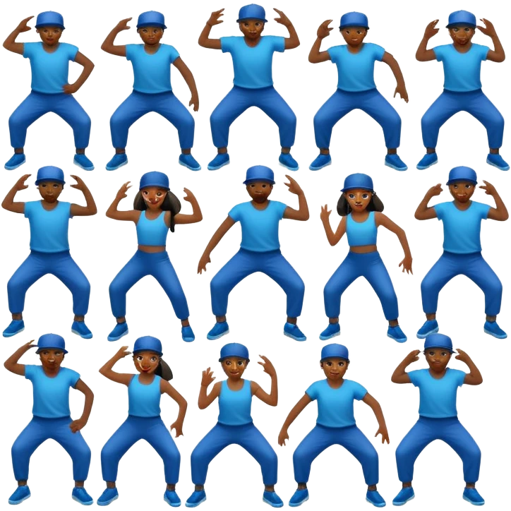 Хип хоп emoji