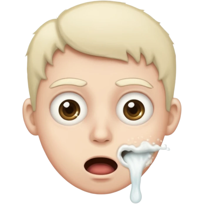 frothing at the mouth emoji