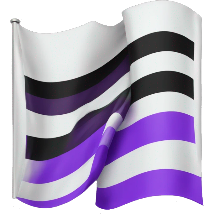 asexual flag emoji