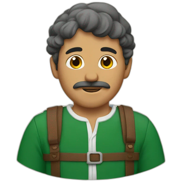 basque man txapela emoji