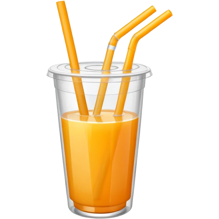 straw with cup emoji