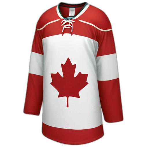 hockey jersey red color emoji