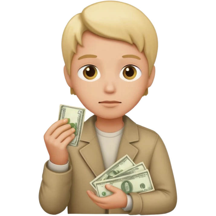 потребитель выбирает куда потратить деньги emoji