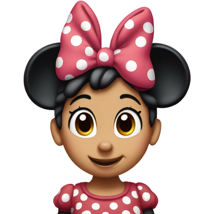 Minnie Mouse emoji