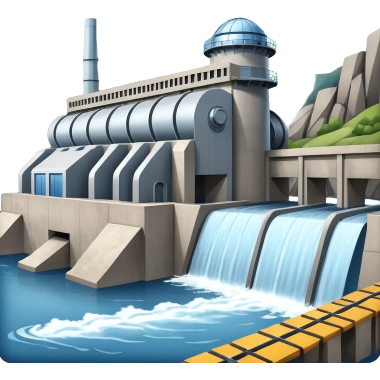 hydroelectric power plant emoji