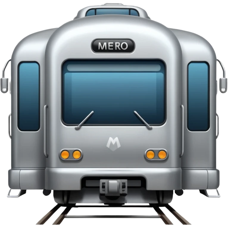 Metro Train emoji