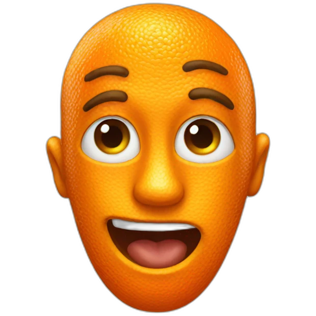 Orange emoji