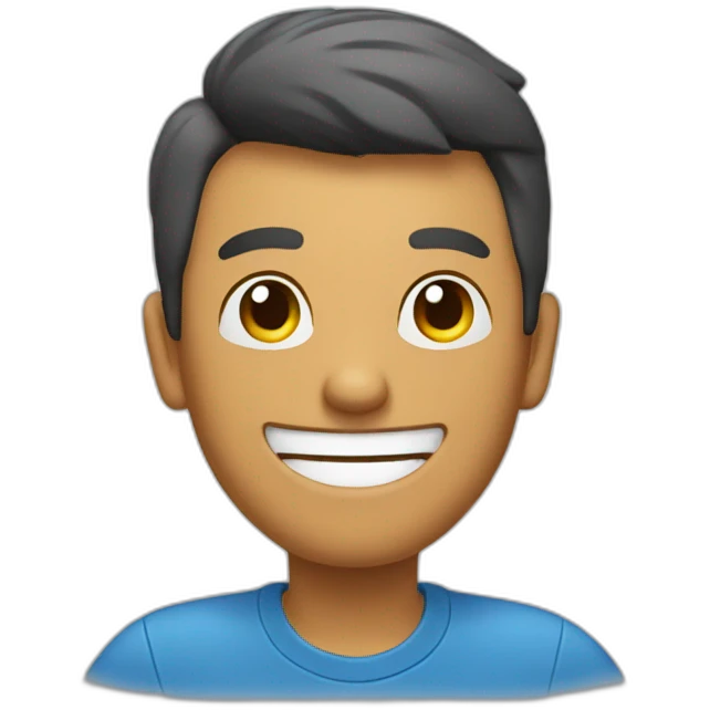 guy doing thumbs up emoji