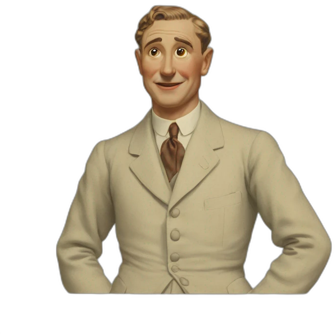 Man 1935 en couleur emoji