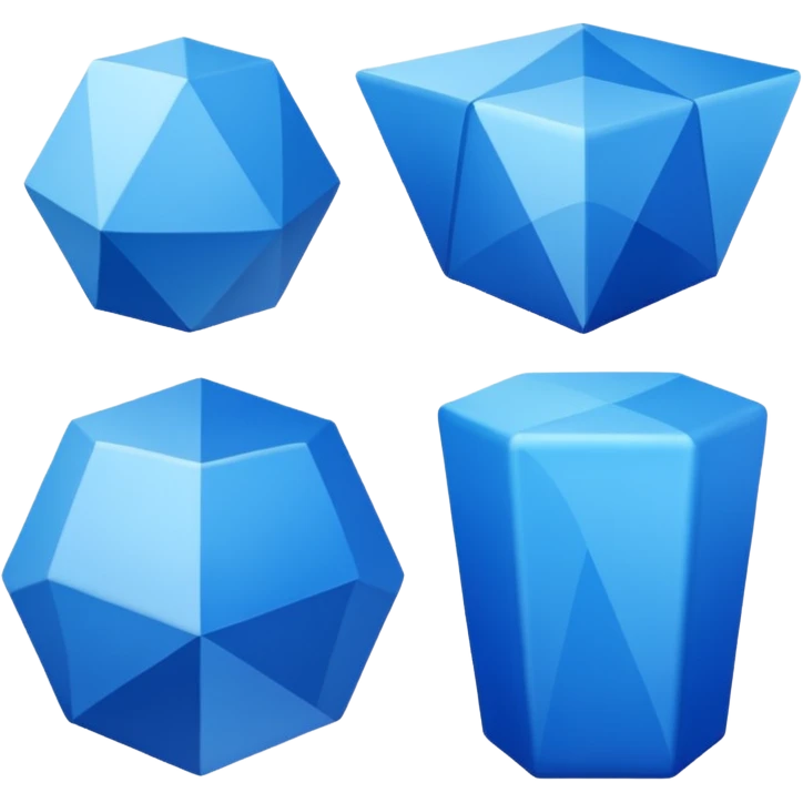 3 azul emoji