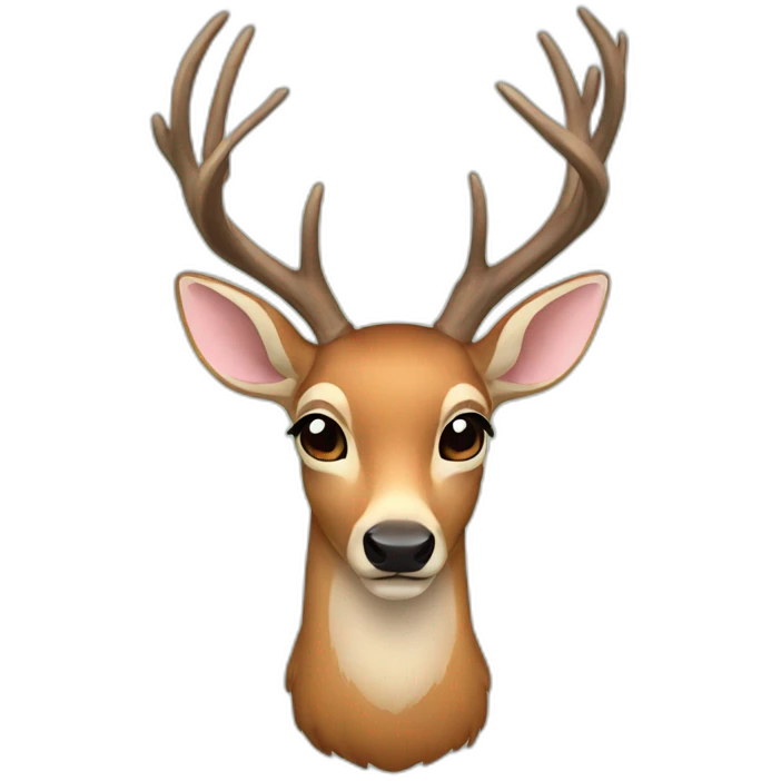 a deer emoji