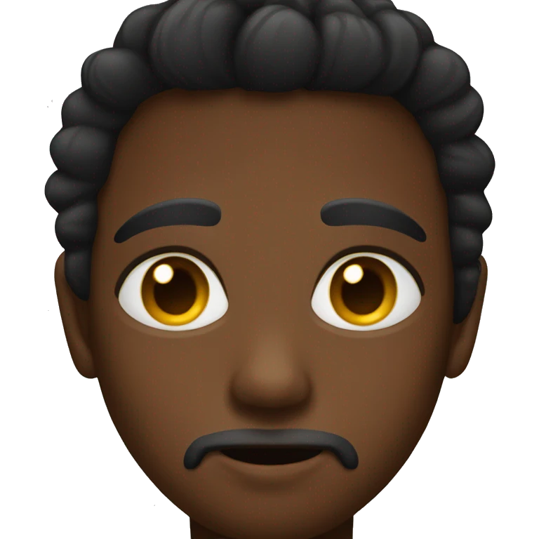 BLACK PANHER TEXT EMOJI WIT FULL FACE CLOSEUP emoji