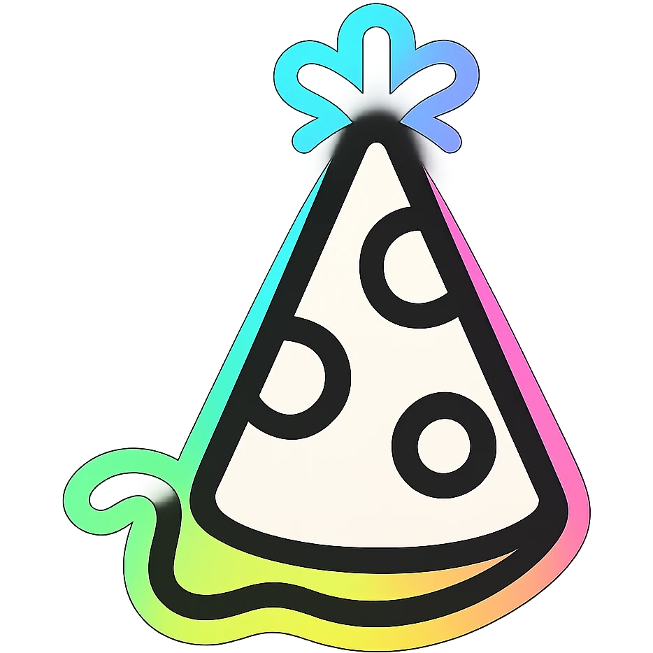 party hat emoji