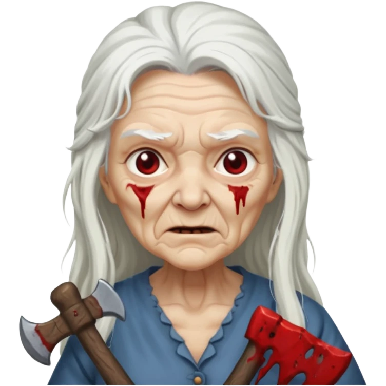 Granny horror game emoji
