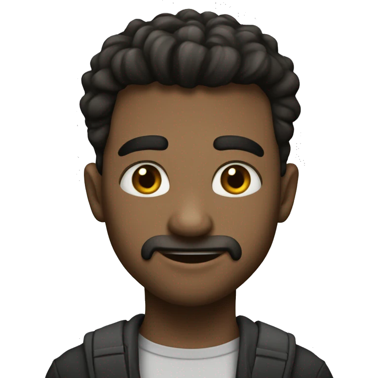 чёрный шпиц  emoji