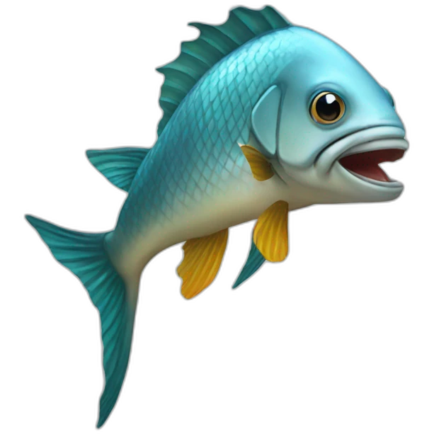 Fish horse emoji
