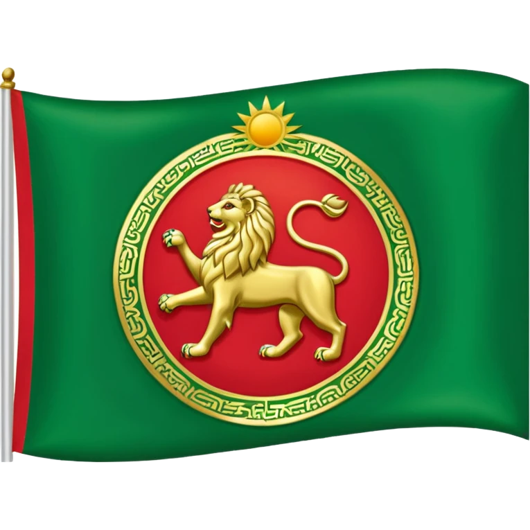 Flag of Iran qajar emoji