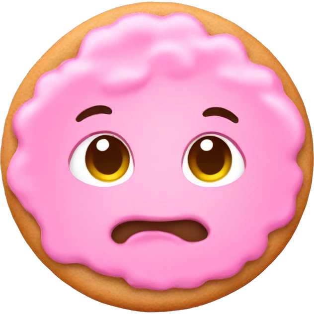 Babypink cookie emoji
