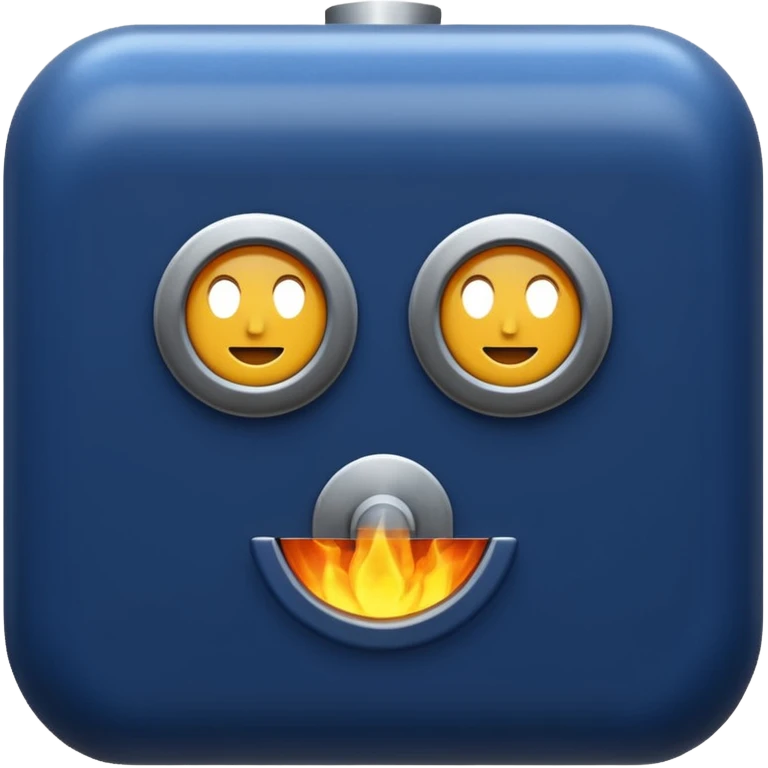 navy blue boiler emoji modern emoji