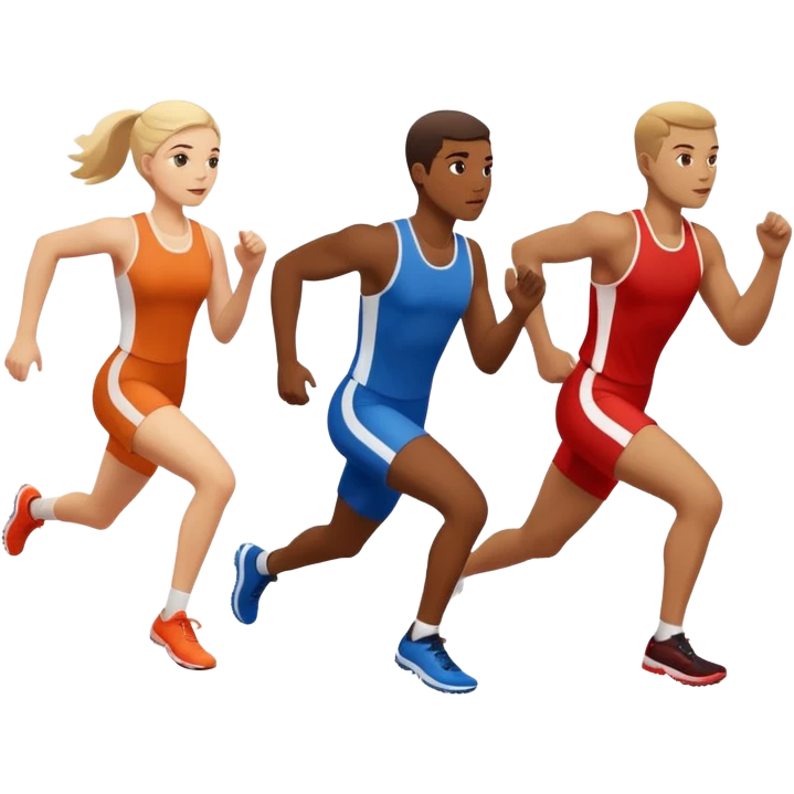 solo running relay  emoji