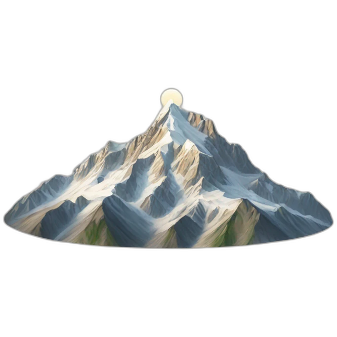 mont blanc emoji