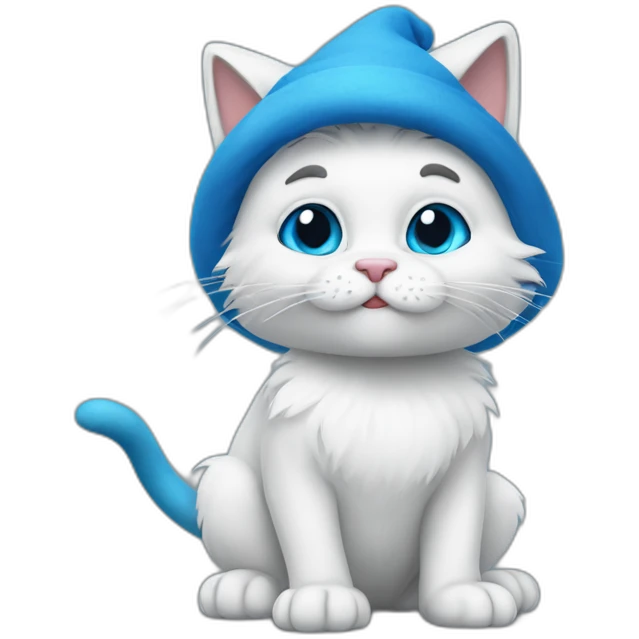 smurf cat emoji