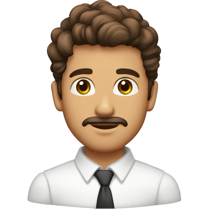 Hombre de 34 años con la cara ovalada,cabello corto,marron y ondulado, ojos verdes y achinados, nariz pequeña y labios finos emoji