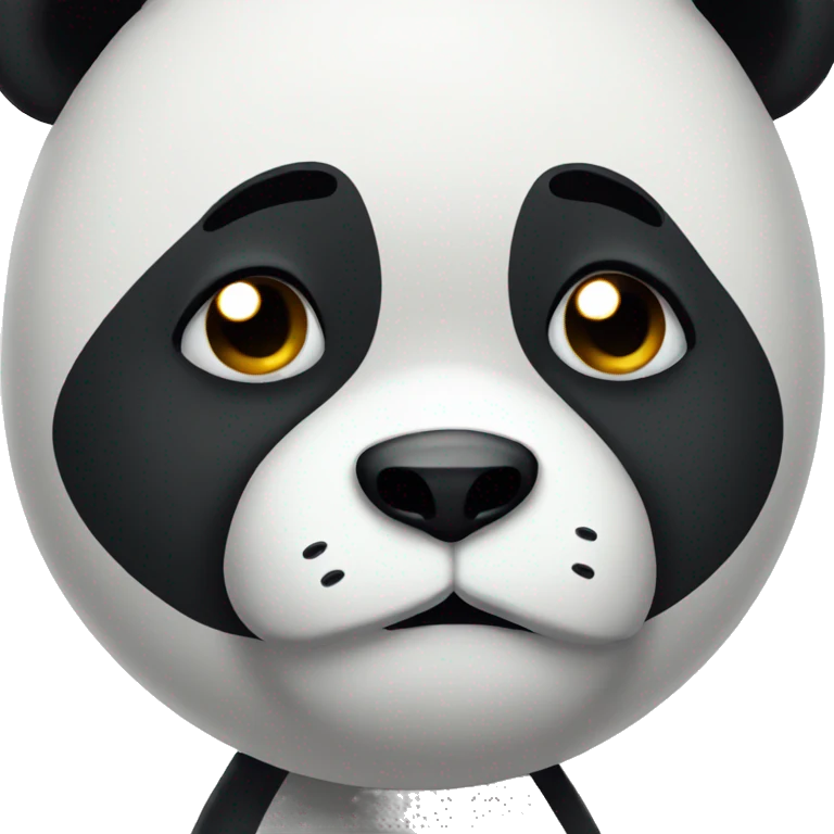 sad panda  emoji
