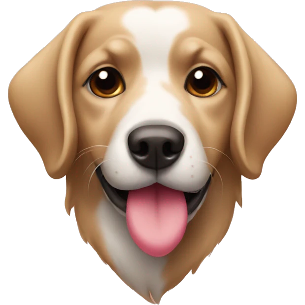 Heart dog emoji