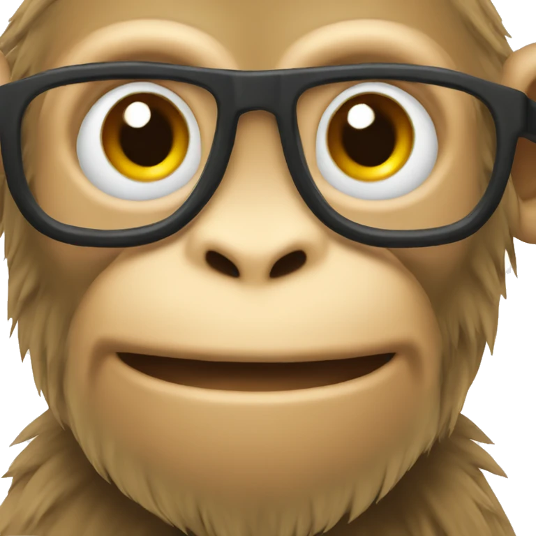 Dubble monkey emoji