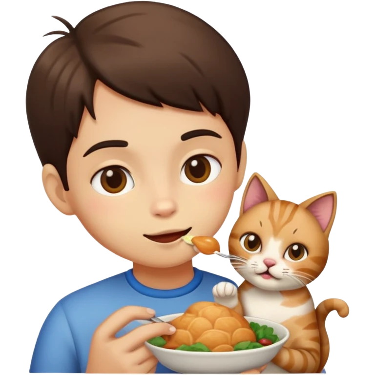 Eat my cat emoji