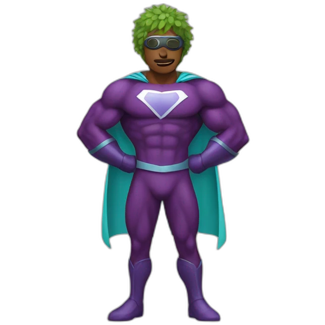 grapevine superhero emoji