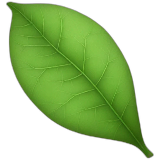 Leaf emoji