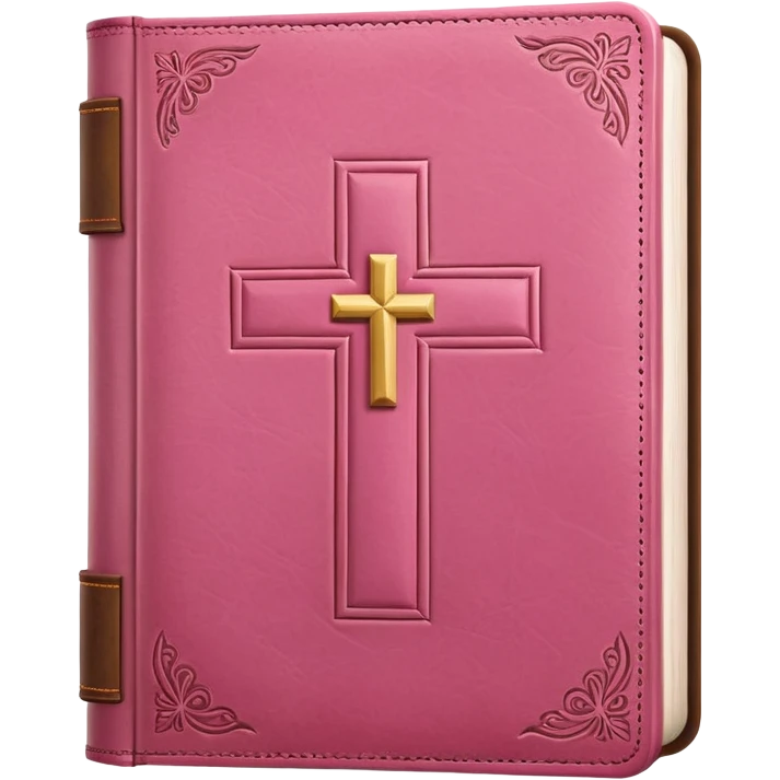 Pink bible  emoji